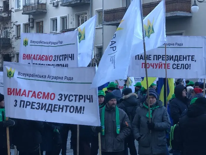 «Ми хочемо донести до президента основні загрози запропонованого законопроекту про ринок землі», - голова ВАР