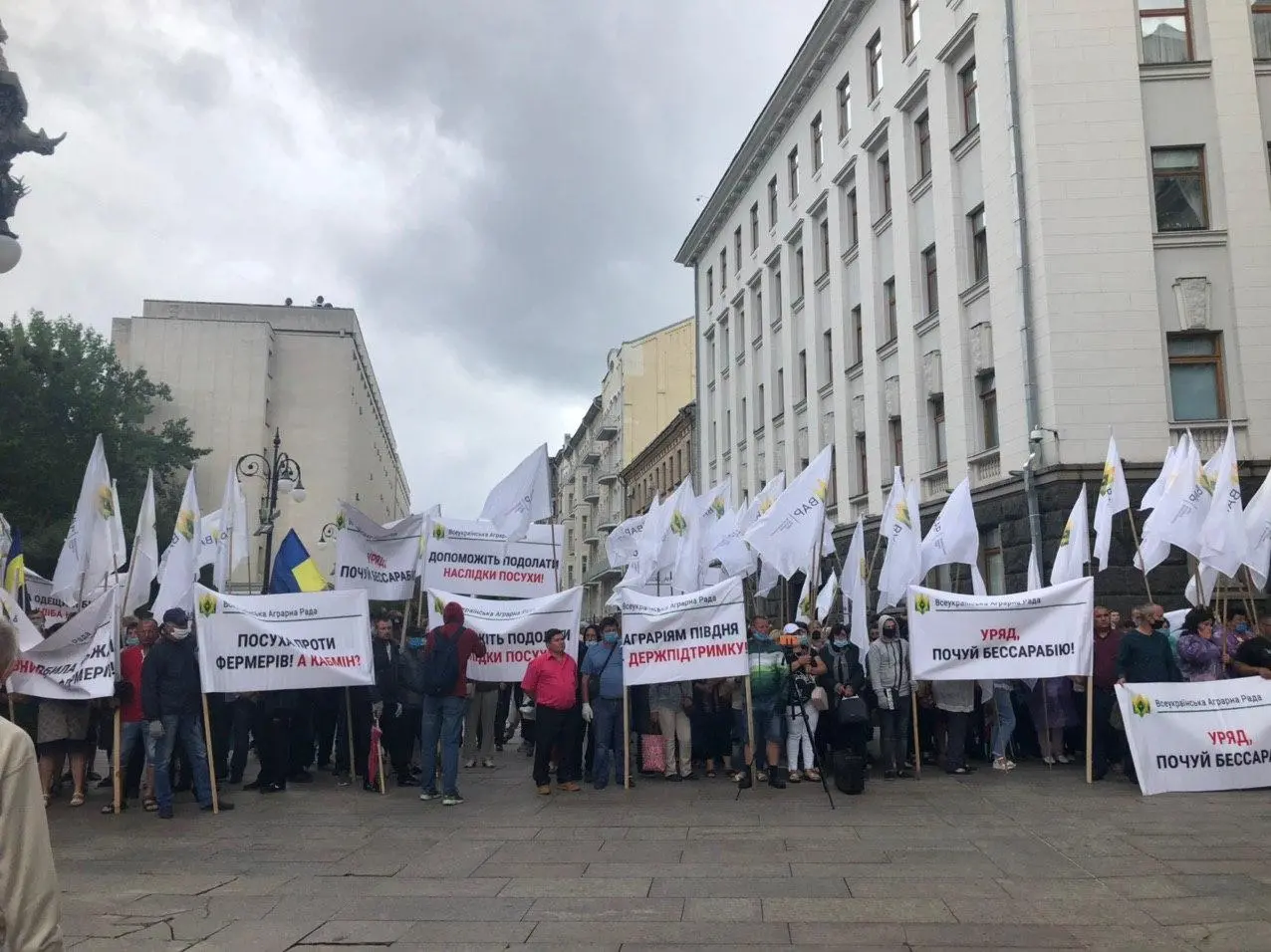 Понад тисячу аграріїв вимагали компенсації за втрачені від посухи посіви 