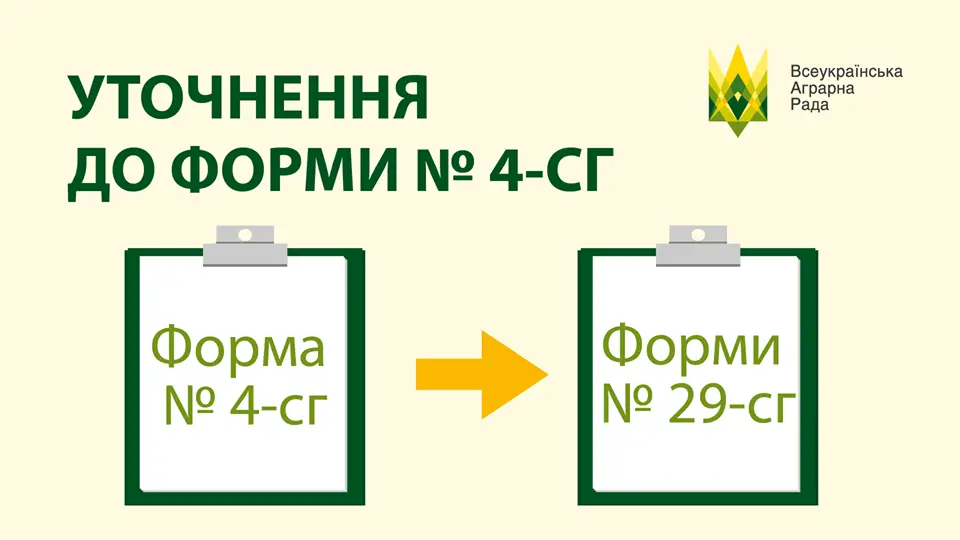Чи можна подати уточнення до Форми № 4-сг «Звіт про посівні площі сільськогосподарських культур»?