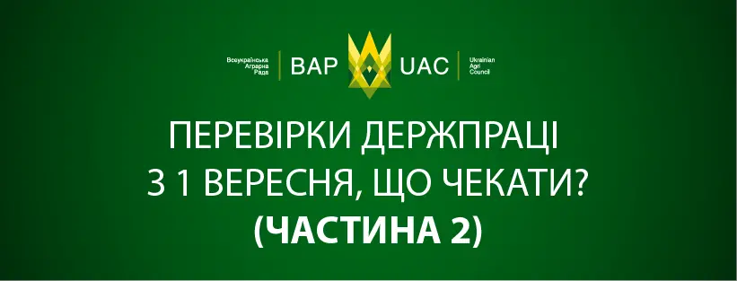 Перевірки Держпраці з 1 вересня, що чекати? Частина ІІ