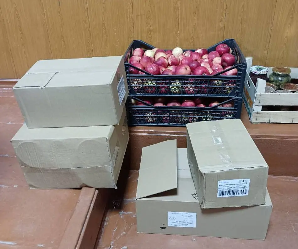 ВАР та SAVEUA забезпечують продовольством біженців у місті Умань