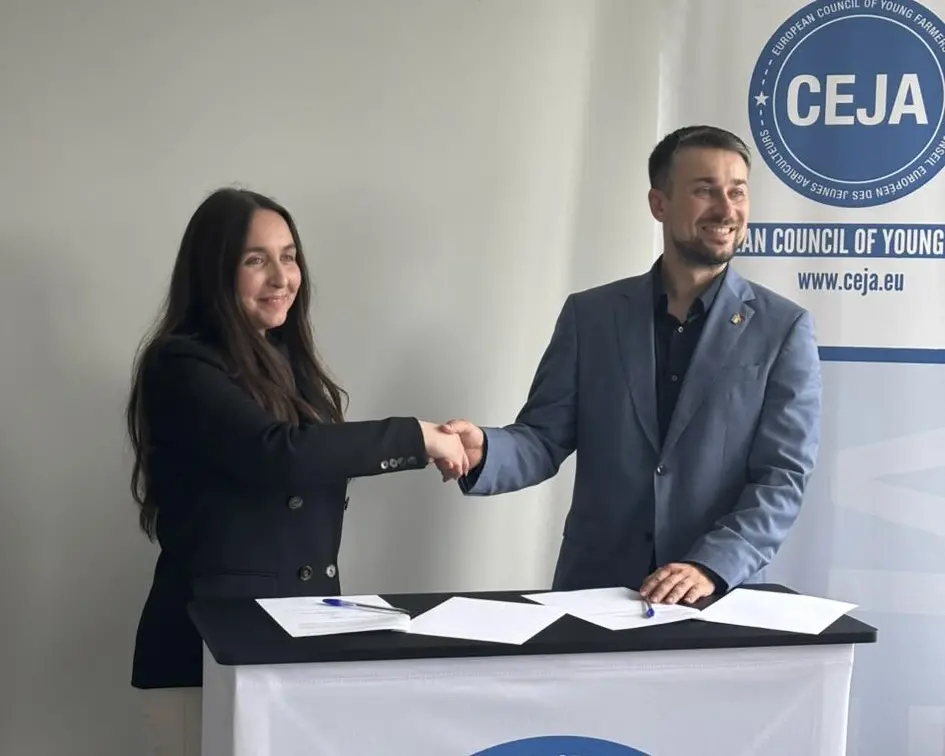 ВАР та CEJA підписали Меморандум про співпрацю для підтримки молодих фермерів